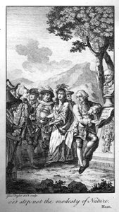 Ne lépj a természet szerénységébe, 1770